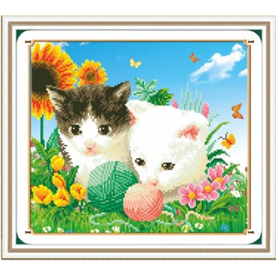 [보석 십자수]B1021-Animals of seasons02