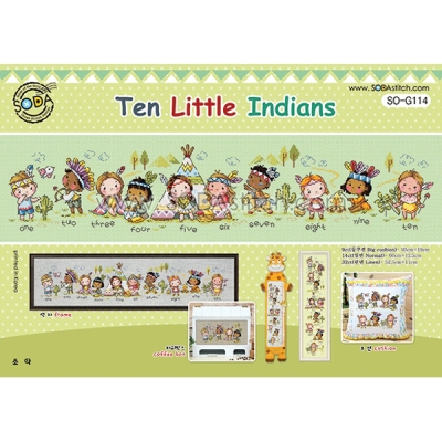 Ten Little Indians(소다특대-G114)-도안
