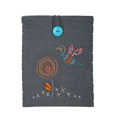 (Embroidery)DIY 태블릿(Tablet)커버 STYLIZED DRAGONFLY-0156734