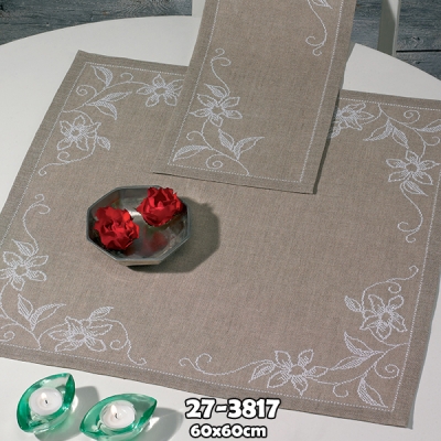 Embroidery 테이블보 Vanila orchid-27-3817