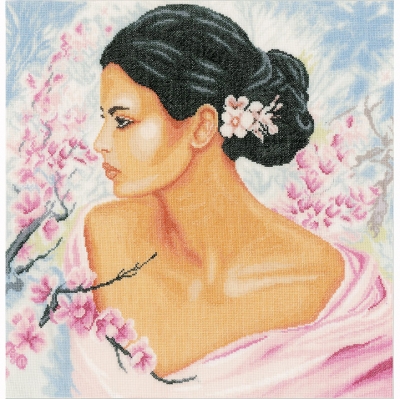 LADY WITH BLOSSOMS-0155690