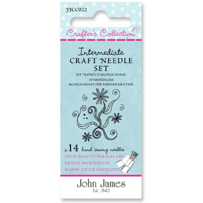 존제임스 Crafters Intermediate Set(중급자용)=프랑스자수바늘+퀼팅바늘+십자수바늘-JJCC022