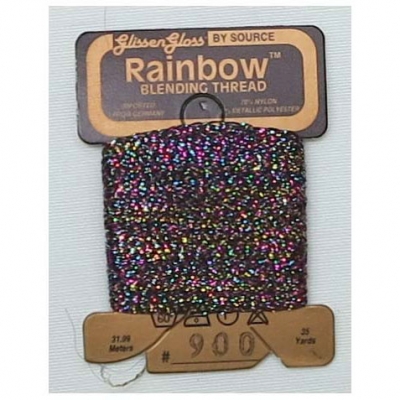 RAINBOW(GLISSEN GLOSS) MULTI BLACK-900