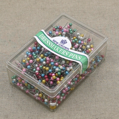 크라운 진주핀(칼라)-대