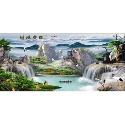 [보석]폭포풍경(MJ1083-01) -Y