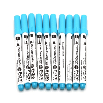 차코 수성펜(F2 블루)-10개 세트(얇은펜)