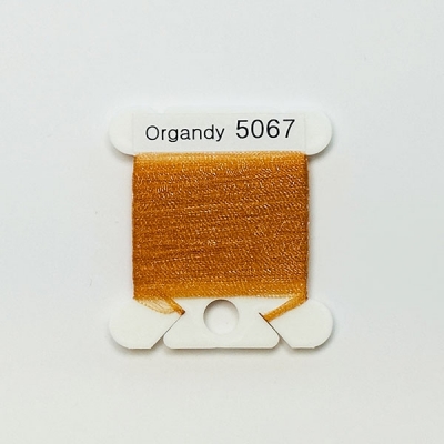 UR 실크리본자수실 Organdy 5mm 067
