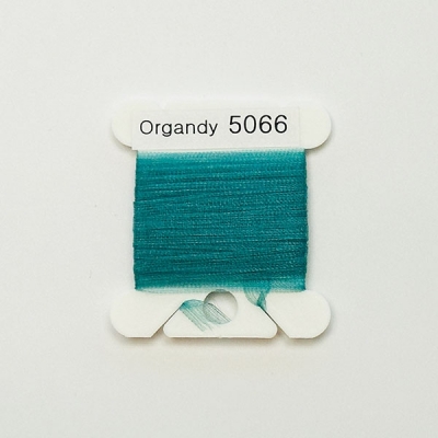 UR 실크리본자수실 Organdy 5mm 066