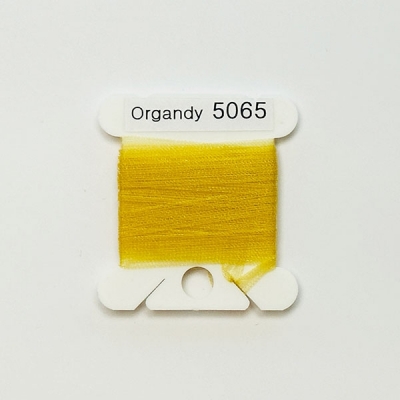 UR 실크리본자수실 Organdy 5mm 065