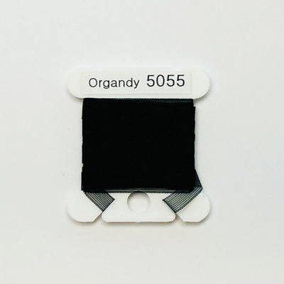 UR 실크리본자수실 Organdy 5mm 055