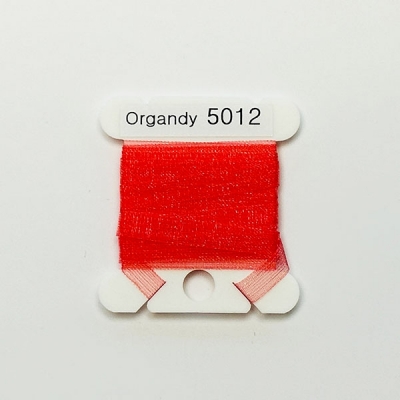 UR 실크리본자수실 Organdy 5mm 012