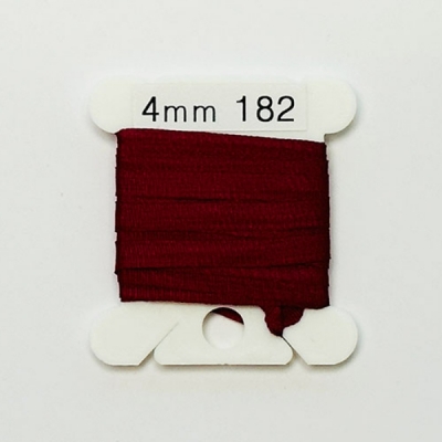 UR 실크리본자수실 Silk 100% Ribbon 4mm 182(Mauve DK)