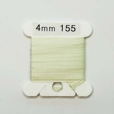 UR 실크리본자수실 Silk 100% Ribbon 4mm 155(Beaver Grey VY LT)
