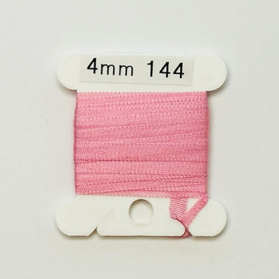 UR 실크리본자수실 Silk 100% Ribbon 4mm 144(Plum UL LT)