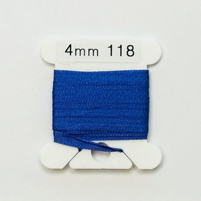 UR 실크리본자수실 Silk 100% Ribbon 4mm 118(Cornflower Blue DK)
