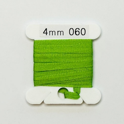 UR 실크리본자수실 Silk 100% Ribbon 4mm 060(Chartreuse LT Green)