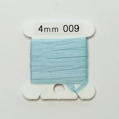 UR 실크리본자수실 Silk 100% Ribbon 4mm 009(Sky Blue LT)