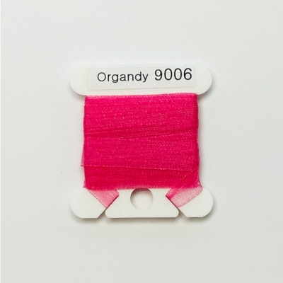 UR 실크리본자수실 Organdy 9mm 006