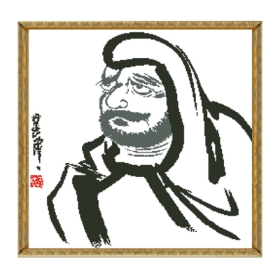 [보석]취옹의달마(5D보석자수)-ydb0033-Y