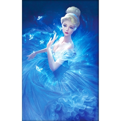 [보석자수] 나비드레스여인(MF2298)-Y