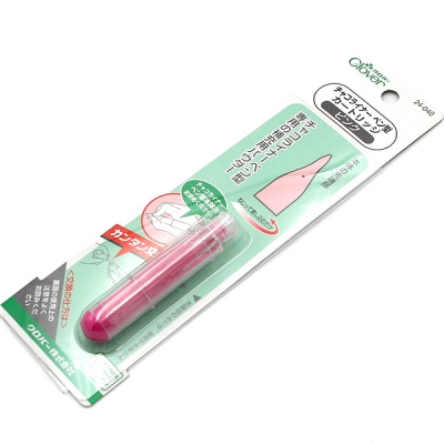 크로바 차코 라이너 자수펜 리필 카트리지 (핑크) 24-040