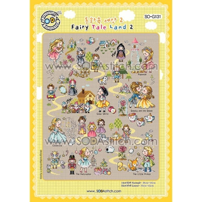 동화속세상2 (Fairy Tale Land 2 ) -(소다특대-G131)-도안