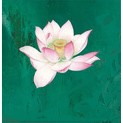 [보석 십자수]연꽃D화(MJ1610-04)-Y