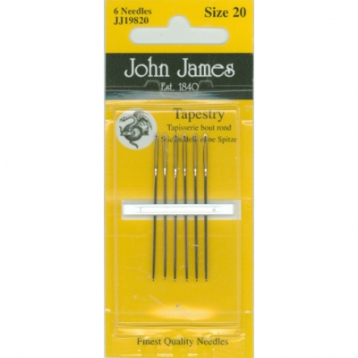 존제임스 십자수바늘 Tapestry 20호(6개세트)-JJ19820-^^