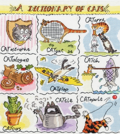 [영국 십자수패키지]XDO4-Dictionary of Cats