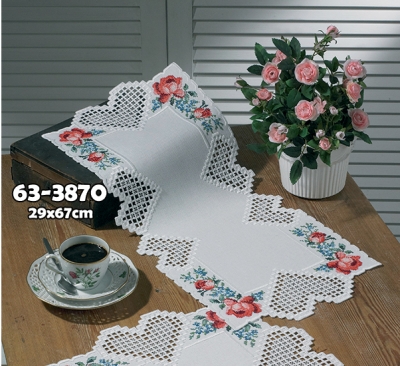 Hardanger 직사각러너 Hardanger-63-3870