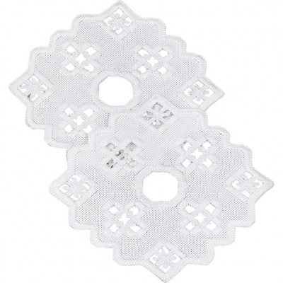 Permin Kit/Hardanger Candle ring(2개 세트)-02-7720