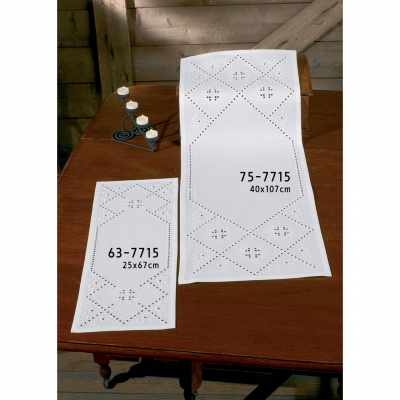 Permin Kit/Hardanger 직사각러너 -63-7715