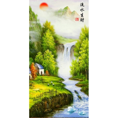 보석십자수 재물폭포(MJ1973-02)-Y^