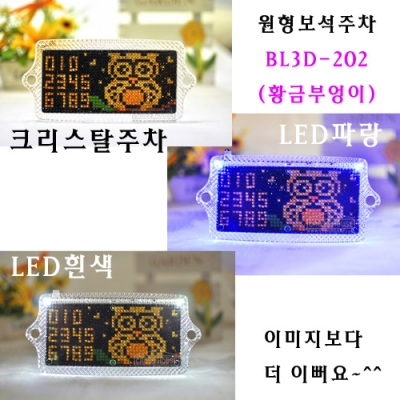 보석십자수 주차 BL3D-202(황금부엉이)