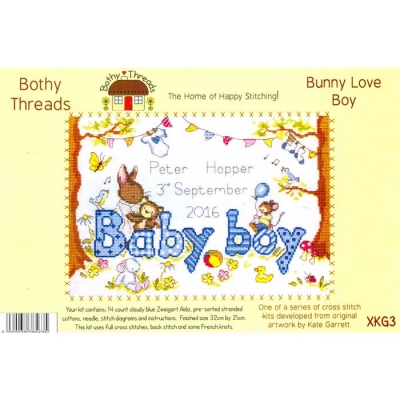 [영국 십자수패키지]XKG3-Bunny Love – Boy
