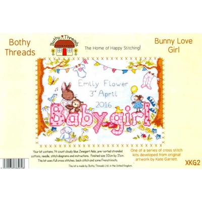 [영국 십자수패키지]XKG2-Bunny Love – Girl