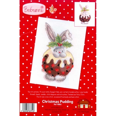 [영국 십자수패키지]XBB5-Bebunni – Christmas Pudding