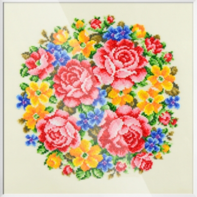 장미들꽃들(stitchhouse5D보석자수)-KB0007