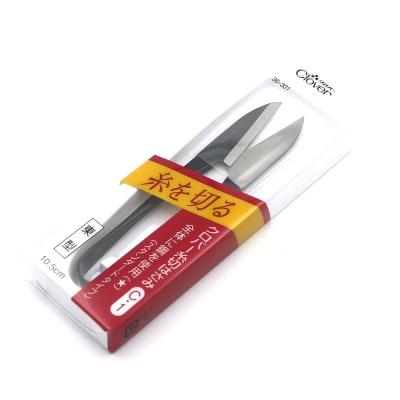 크로바 블랙 쪽가위(일체형) 10.5cm 36-301