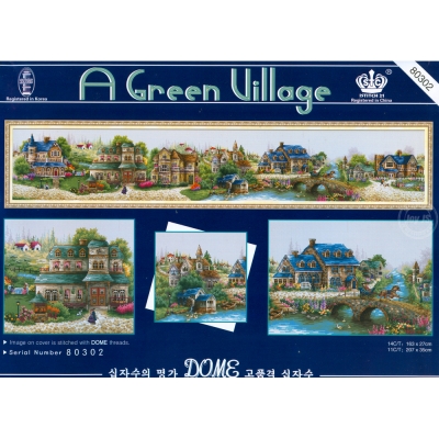 [DOME] 11CT 프린트패키지-80302_A Green Village