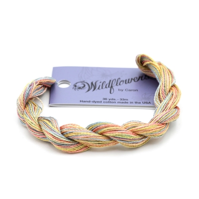 카론-와일드 플라워  손염색 자수실(복합사) - 143