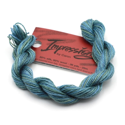 카론-임프레션  손염색 울실크실 (복합)-229