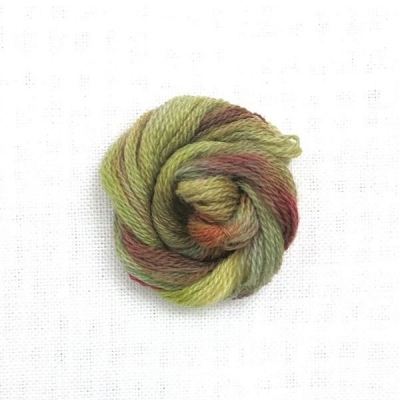 HOTA Crewel Wool Hand-dyed 복합울사-0130(IngeMeta)-25m Spool(스풀)-A