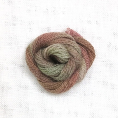 HOTA Crewel Wool Hand-dyed 복합울사-P005(Suricata) 25m Spool(스풀)- A