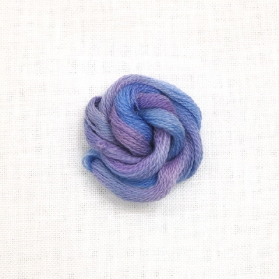 HOTA Crewel Wool Hand-dyed 복합울사-P010(Syringa)-25m Spool(스풀)-A