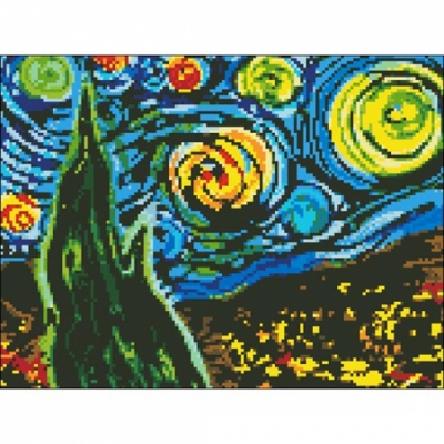 보석십자수-별이빛나는밤2-ydb0240