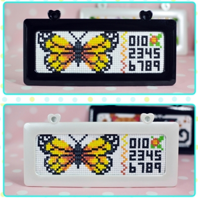 [보석자수완성품] BL3D-003(노랑나비)