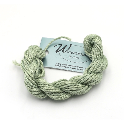 카론사-워터칼라 (수채화) 손염색 자수실(복합사) - 293