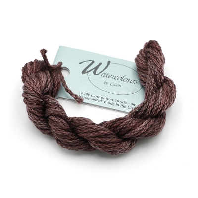 카론사-워터칼라 (수채화) 손염색 자수실(복합사) - 174