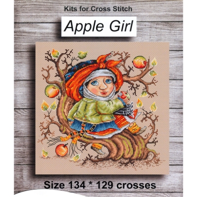 [십자수 외국패키지] APPLE GIRL / UK